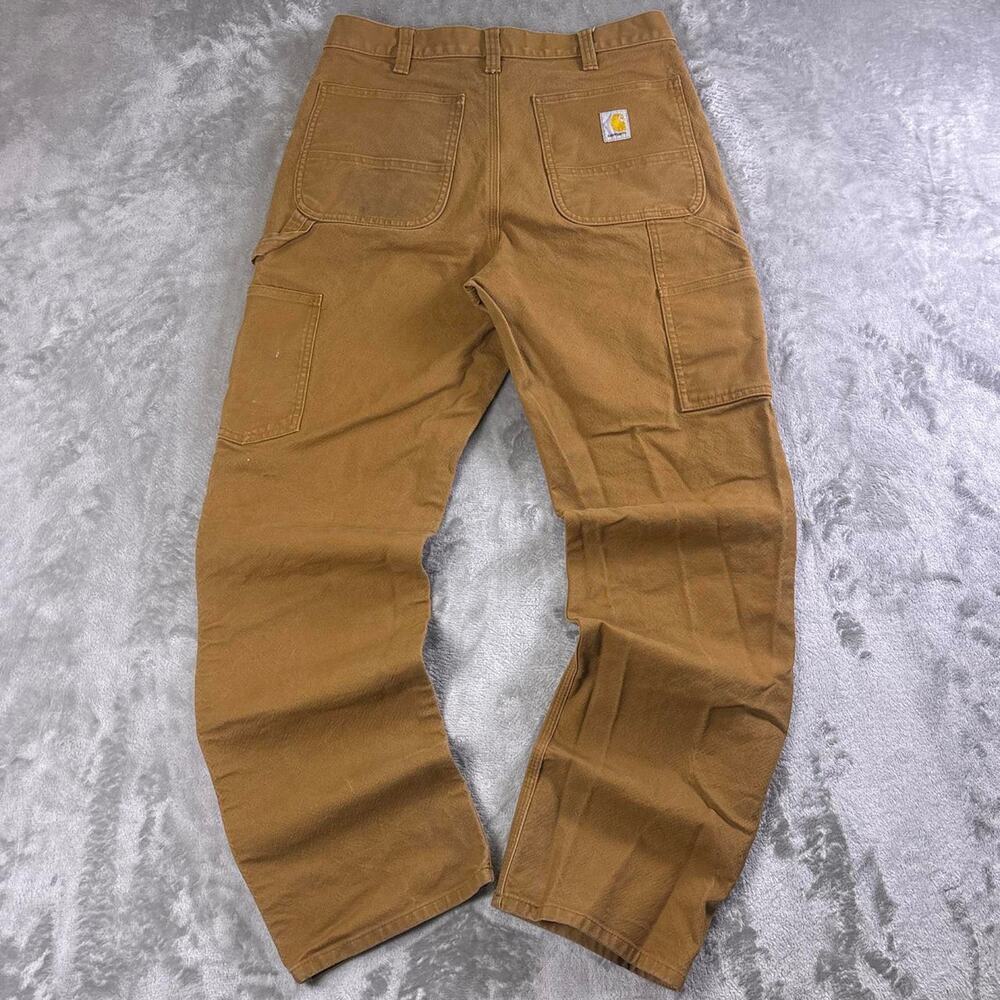 Carhartt Brown Duck Carpenter Pants
